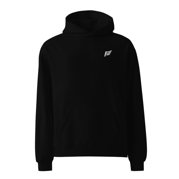 Freedom Oversized Hoodie – Black